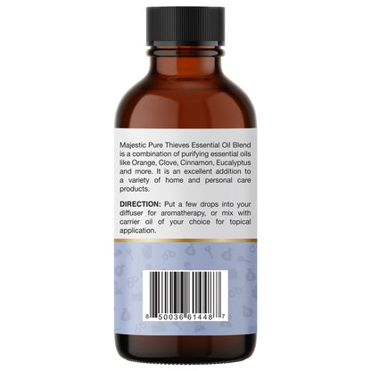 Majestic Pure Thieves Essential Oil Blend | 100% Pure Premium Oil for Uplifting Mood, DIY Products MAJESTIC PUREBuy Supplements Australia