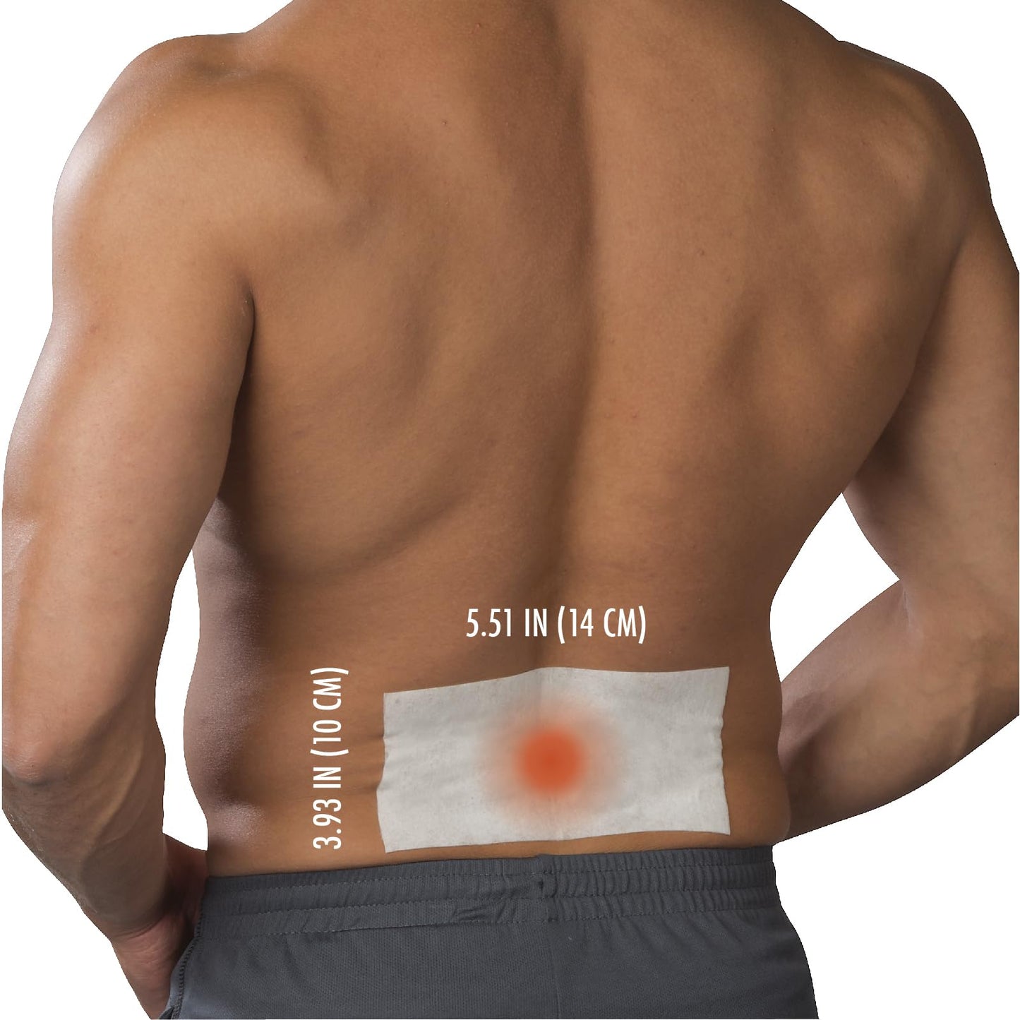 Thera|Care Pain Relief Patch | 4% Lidocaine Patch | 3.9” x 5.5” | 5-Count Box Thera CareBuy Supplements Australia