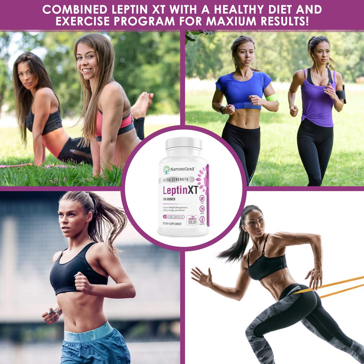 NatureGenX LeptinXT - Leptin Supplements for Weight Loss for Women - Extra Strength NatureGenXBuy Supplements Australia