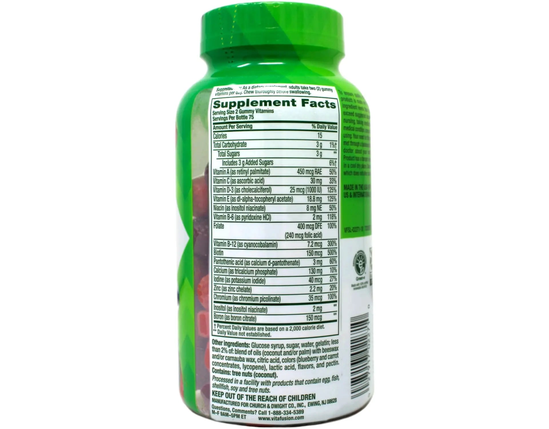 Vitafusion 150 Count with Vitamins A, C, D, E, B-6 and B-12 Womens Multivitamin Gummies, Berry Flavored Daily Vitamins for Women VitafusionBuy Supplements Australia