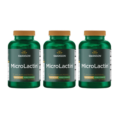 Swanson Microlactin Double Strength 1000 Milligrams 120 Tabs (3 Pack) SwansonBuy Supplements Australia