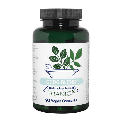 Vitanica CCDG Blend, Immune Support, DIM Supplement 200mg, Turkey Tail Mushroom, Turmeric, Green Tea, Vegan, 90 Capsules VitanicaBuy Supplements Australia