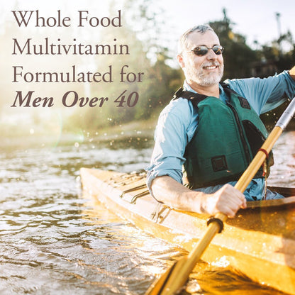 Garden of Life Organics Whole Food Multivitamin for Men 40+ 120 Tablets, Vegan Mens Multi for Health Garden of LifeBuy Supplements Australia