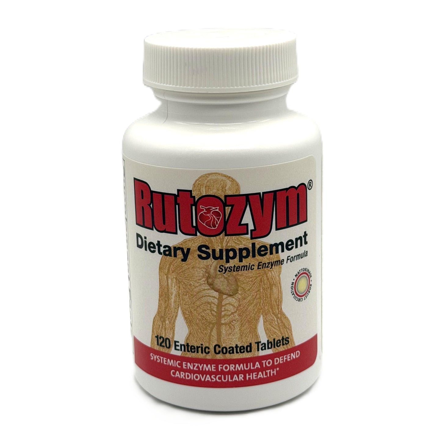 Naturally Vitamins Rutozym 120 ct, Bottle, Medium Yellow RutozymBuy Supplements Australia