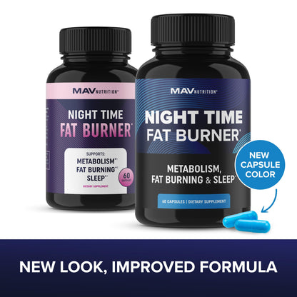 Night Time Fat Burner | Weight Loss Support for Women | Appetite Suppressant, Carb Block MAV NUTRITIONBuy Supplements Australia