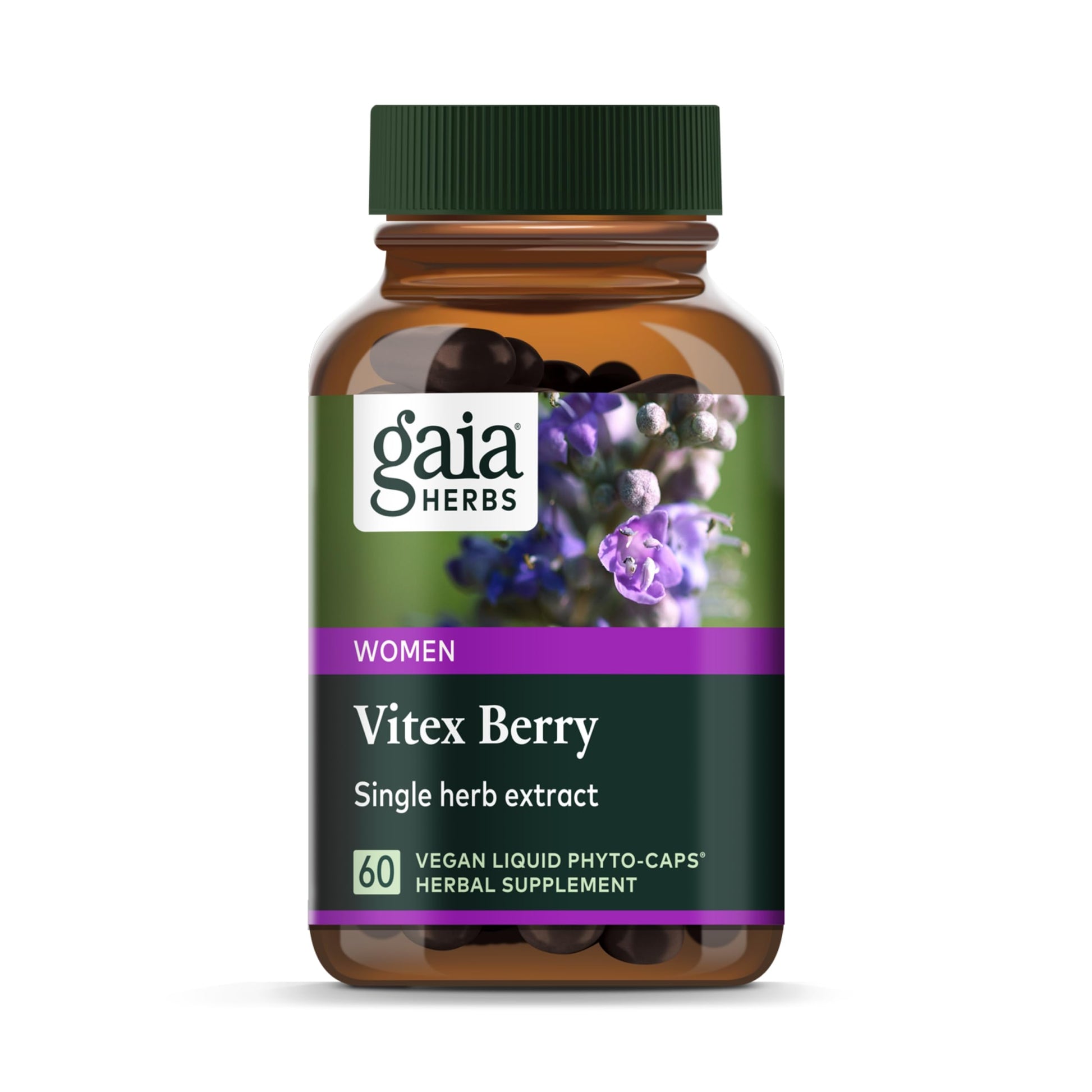 Gaia Herbs Vitex Berry (Chaste Tree) - Supports Hormone Balance & Fertility Gaia HerbsBuy Supplements Australia