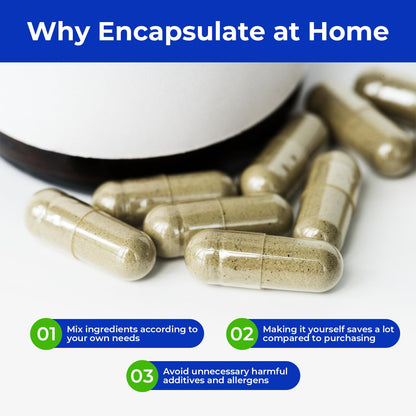 ATLEMISME Empty Vegan Capsules Size 1 - Vegan Capsules Empty (1000 Count) ATLEMISMEBuy Supplements Australia