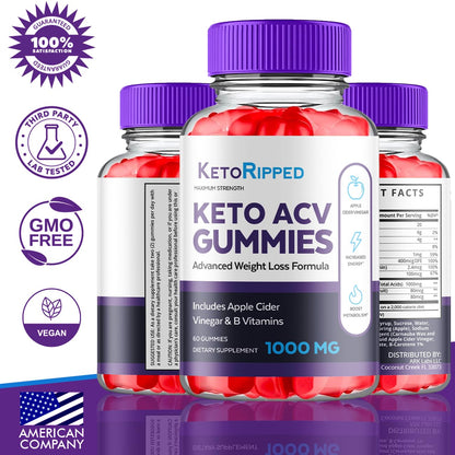 (5 Pack) Keto Ripped ACV Gummies, Keto Ripped ACV Gummies Advanced Weight Loss 1000MG Ark LabsBuy Supplements Australia