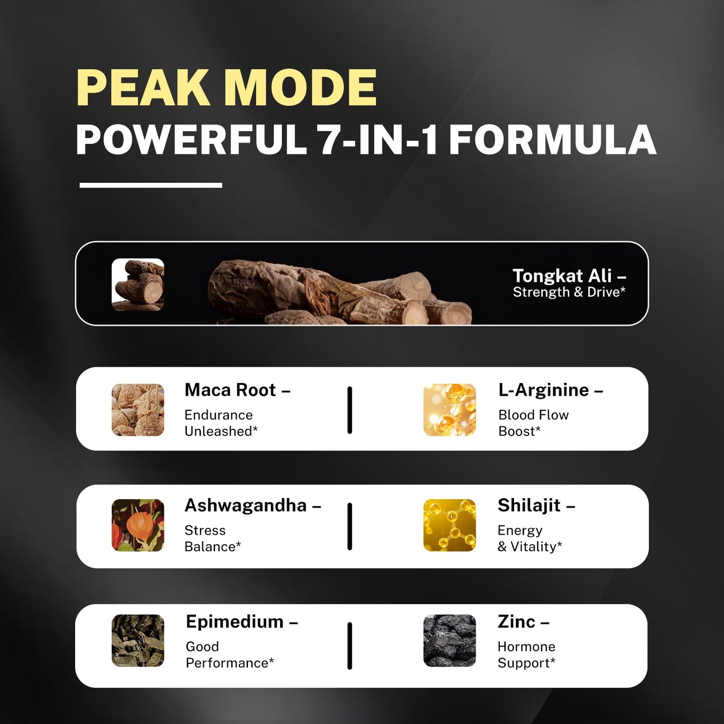 DrBioCare Peak Mode Core Vitality for Men 7-in-1 Effervescent Tablets | Tongkat Ali, Maca & L-Arginine，Ashwagandha, | Boost Stamina, Drive & Blood Flow for Good Performance | Berry Flavor 24 Tablets DrBioCareBuy Supplements Australia