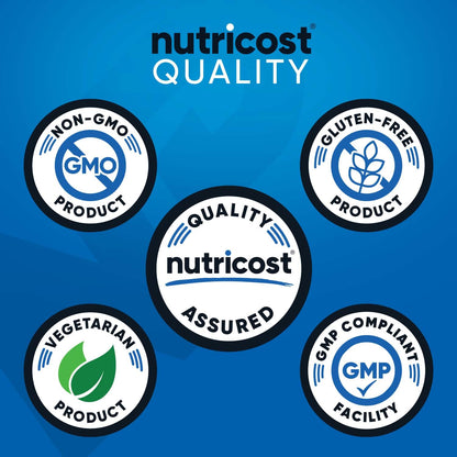 Nutricost EAA Powder 30 Servings (Fruit Punch) - Essential Amino Acids - Non-GMO, Gluten Free, Vegetarian Friendly NutricostBuy Supplements Australia