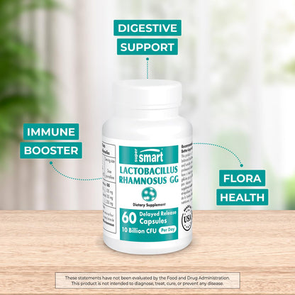 Supersmart - Lactobacillus Rhamnosus GG 10 Billion CFU per Day (LGG Probiotic SupersmartBuy Supplements Australia
