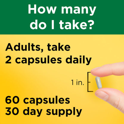 Nature Made Magnesium Glycinate 200 mg per Serving, Magnesium Supplement for Muscle, Heart, Nerve and Bone Support, 60 Magnesium Bisglycinate Capsules, 30 Day Supply Nature MadeBuy Supplements Australia