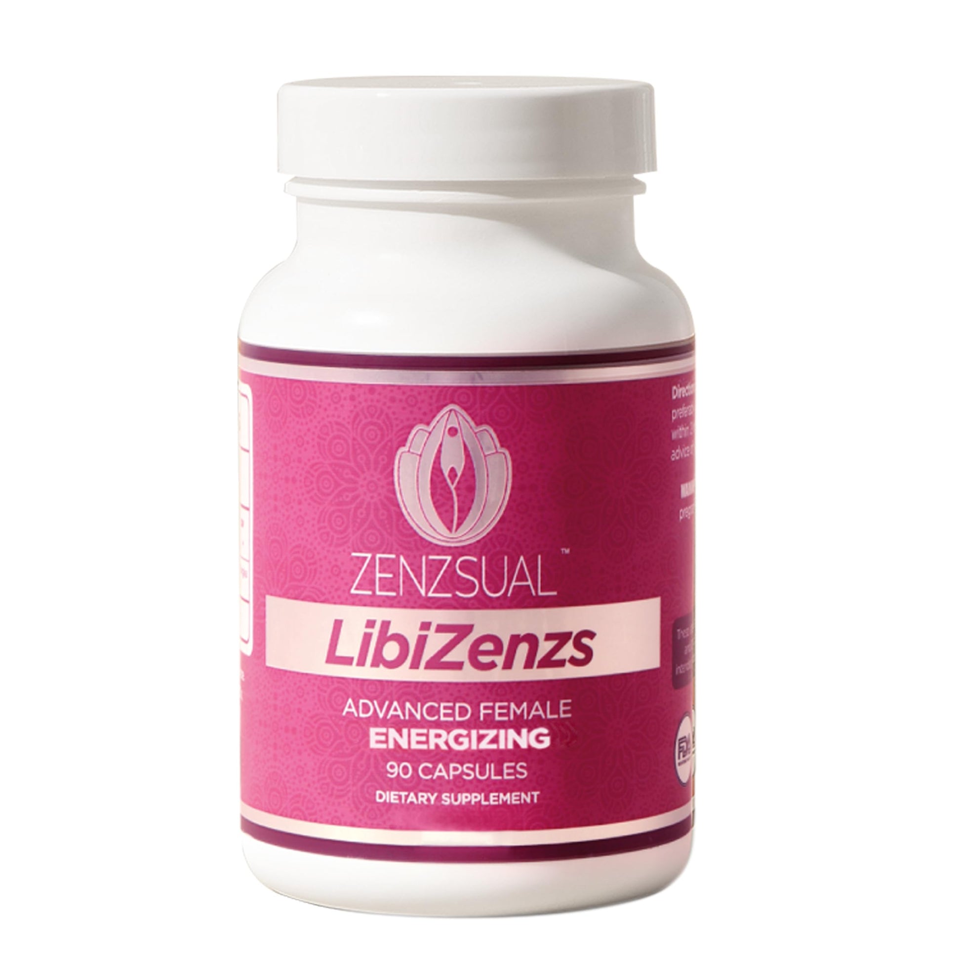 ZENZSUAL Libizenzs – Plant-Based Energy Support Supplement for Women – Caffeine-Free with Maca Root, Ashwagandha & Ginseng – Supports Daily Stamina, Focus & Well-Being – 90 Vegan Capsules ZENZSUALBuy Supplements Australia