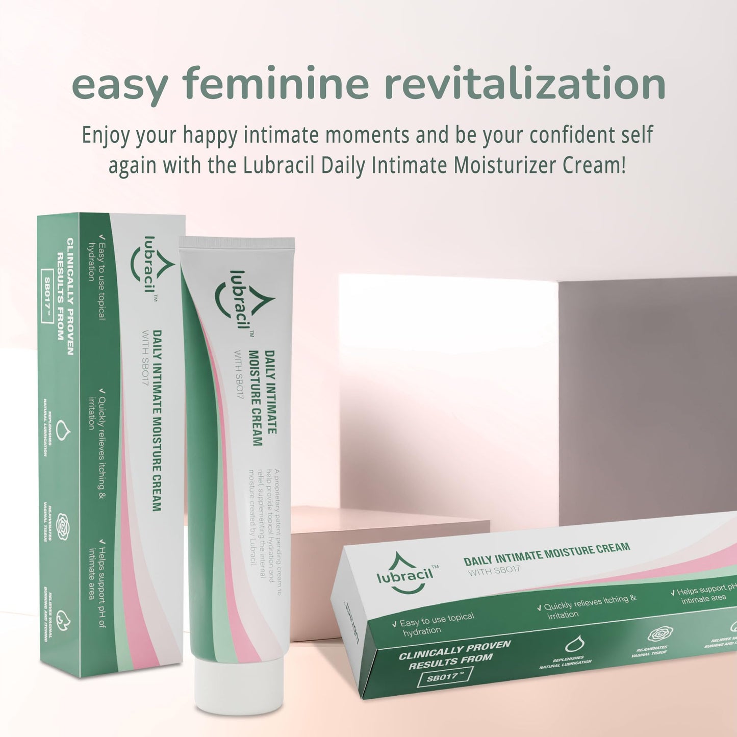 Lubracil - Topical Vulva Cream - Daily Care Moisturizer Helping with Vaginal Dryness, Burning LubracilBuy Supplements Australia