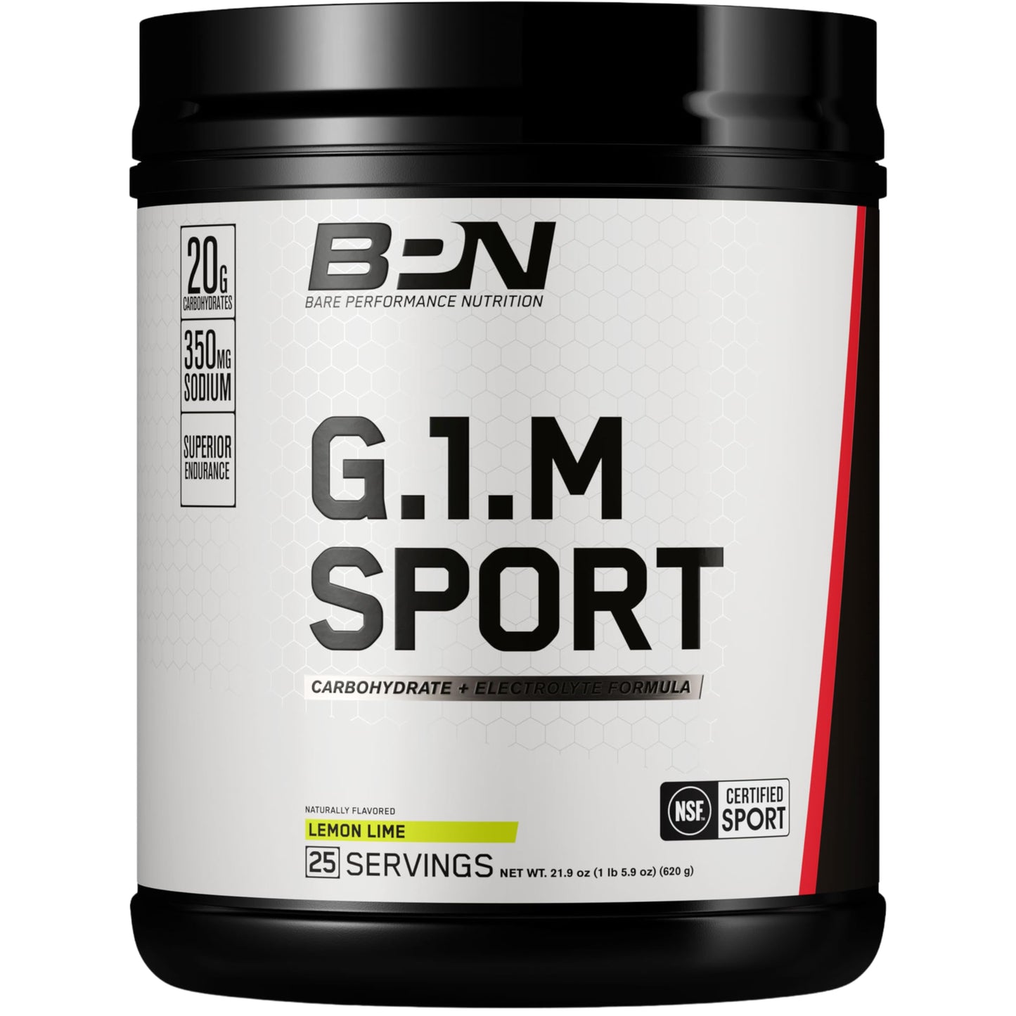 BARE PERFORMANCE NUTRITION, BPN G.1.M Go One More Sport, Endurance Training Fuel, Superior Carbohydrate & Electrolytes Powder Formula, Reduce Fatigue, Lemon Lime, 25 Servings BARE PERFORMANCE NUTRITIONBuy Supplements Australia