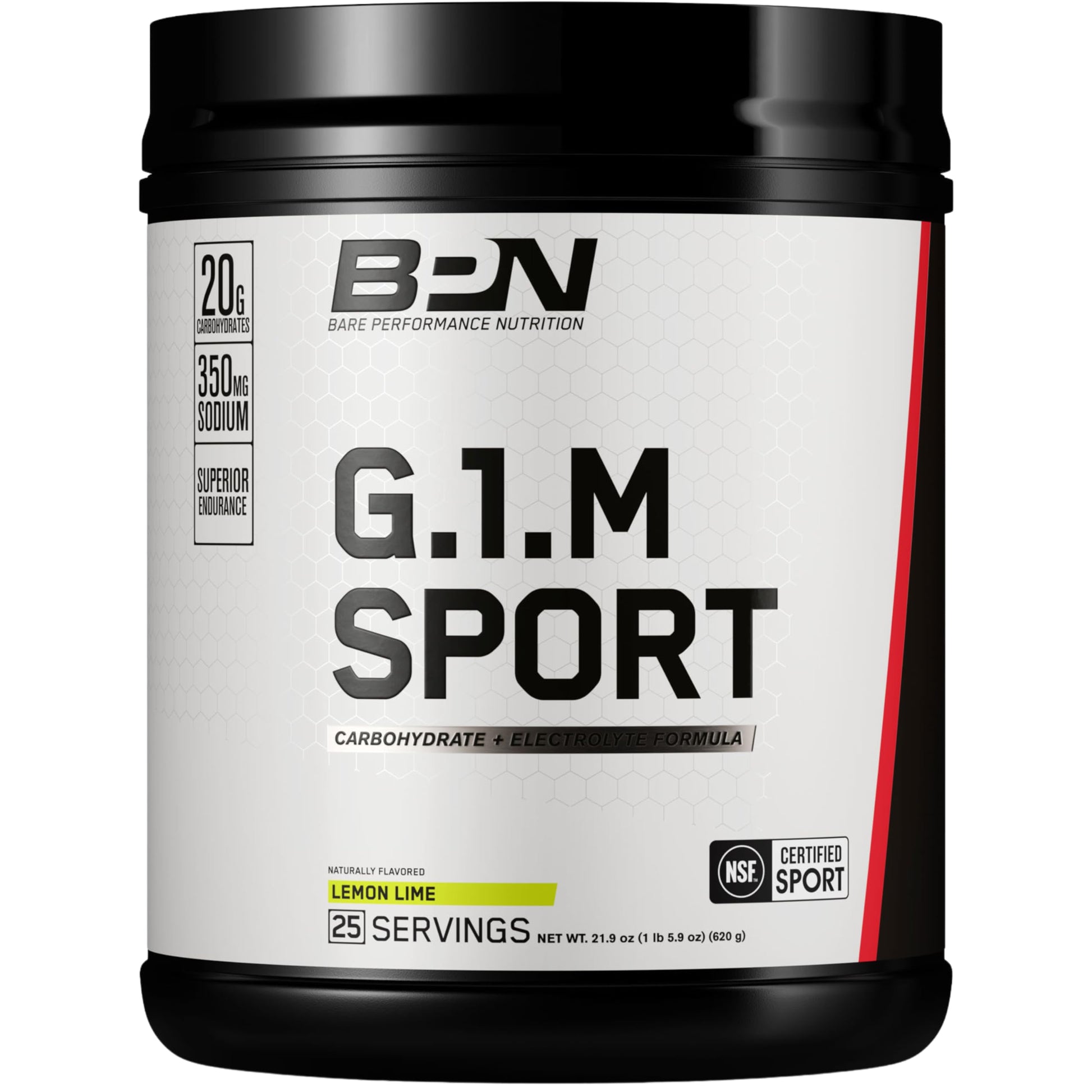 BARE PERFORMANCE NUTRITION, BPN G.1.M Go One More Sport, Endurance Training Fuel, Superior Carbohydrate & Electrolytes Powder Formula, Reduce Fatigue, Lemon Lime, 25 Servings BARE PERFORMANCE NUTRITIONBuy Supplements Australia