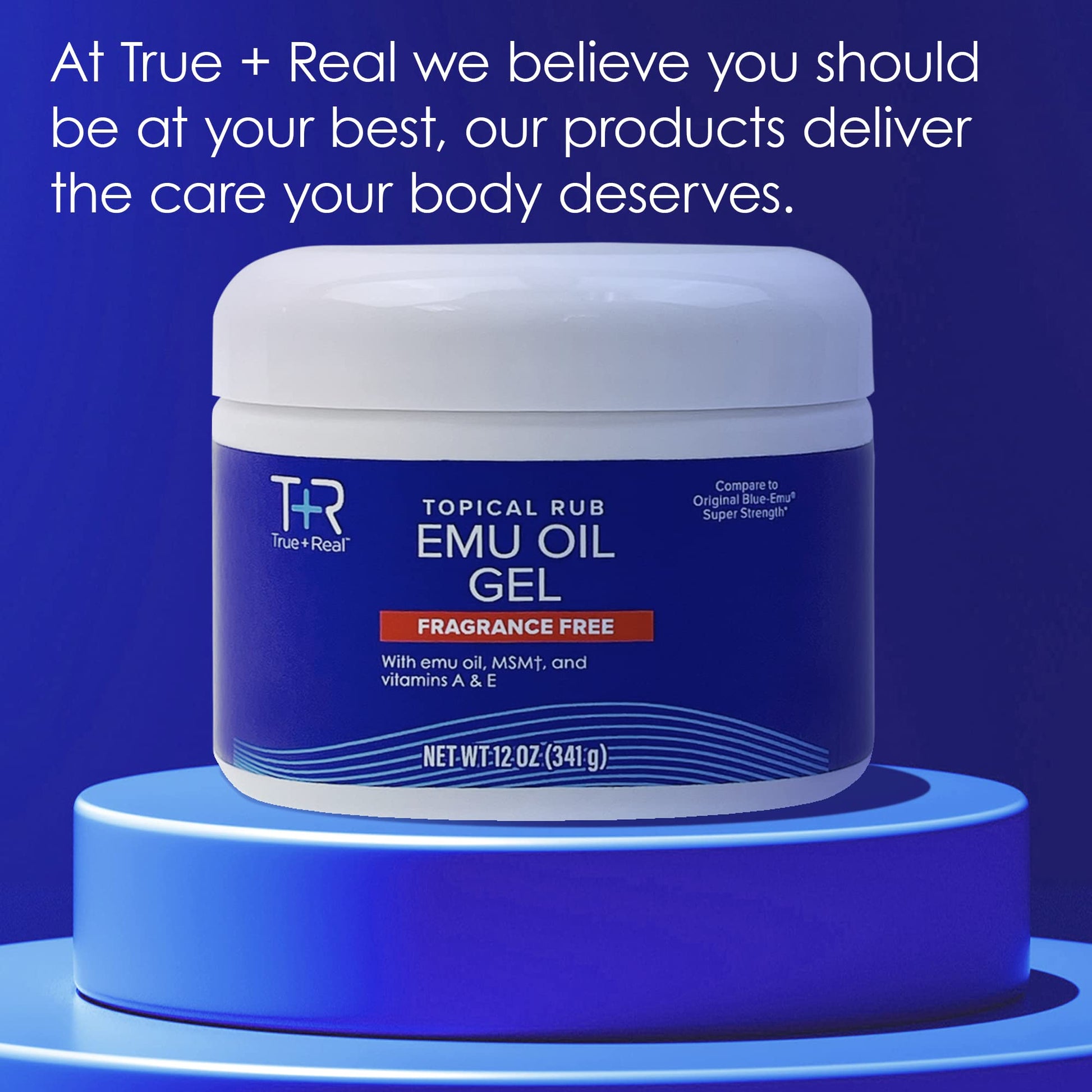 True+Real Emu Oil Gel, 12 oz True+RealBuy Supplements Australia