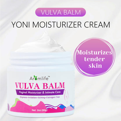 Aromlife Vulva Moisture Balm Cream, for Female Dryness Cure and Support Itching Irritation, AromlifeBuy Supplements Australia