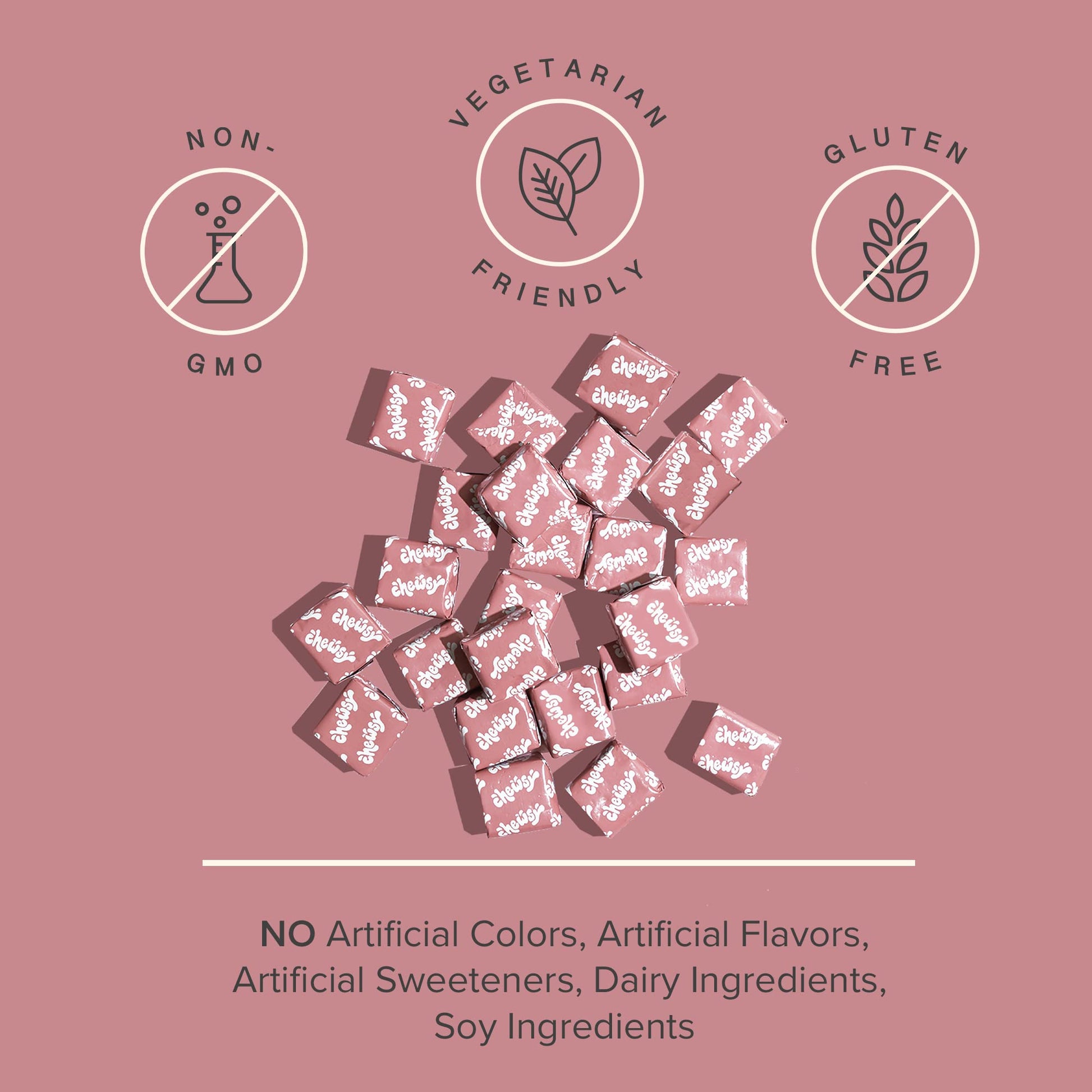 Chewsy Women's Multivitamin Chews, Immune & Energy Support, Vitamins C, B12, A, D, E CHEWSYBuy Supplements Australia
