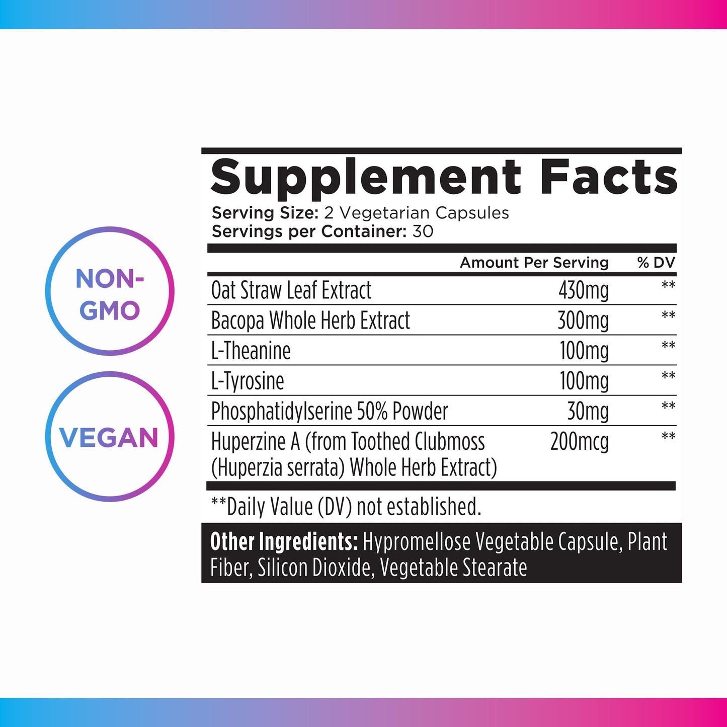 Livingood Daily Brain Supplements for Memory & Focus, Nootropic Pills with Bacopa, L Theanine, L Tyrosine, Amino Acids & More, Cognitive Support for Men & Women, Vegan, Gluten Free, 60 Capsules Livingood DailyBuy Supplements Australia