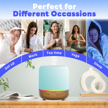Otheya Scent Essential Oil Diffuser 2 Pack Max 200 ML Ultrasonic Cool Mist Humidifiers and Aromatherapy OtheyaBuy Supplements Australia
