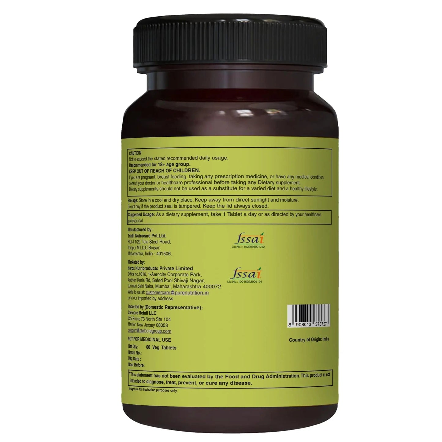 Pure Nutrition Whole Food Multivitamin for Women | 60 Tabs | One-A-Day | 100% RDA | 24 Natural Vitamins and Minerals | PURE NUTRITION NATURAL TREASURES
