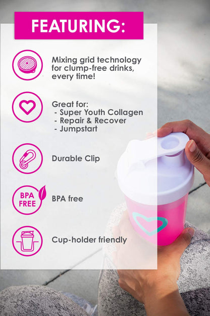 SkinnyFit Super Shaker Bottle 20oz. BPA free with Mixing Grid Technology, Leak Proof SkinnyFitBuy Supplements Australia