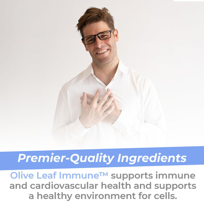 Premier Research Labs Olive Leaf Immune - Olive Leaf Extract Capsules, The Olive Leaf Pills with Phytonutrient Oleuropeinm, Herbal Supplement for Immune & Heart Health Support - 60 Vegetarian Capsules Premier Research LabsBuy Supplements Australia