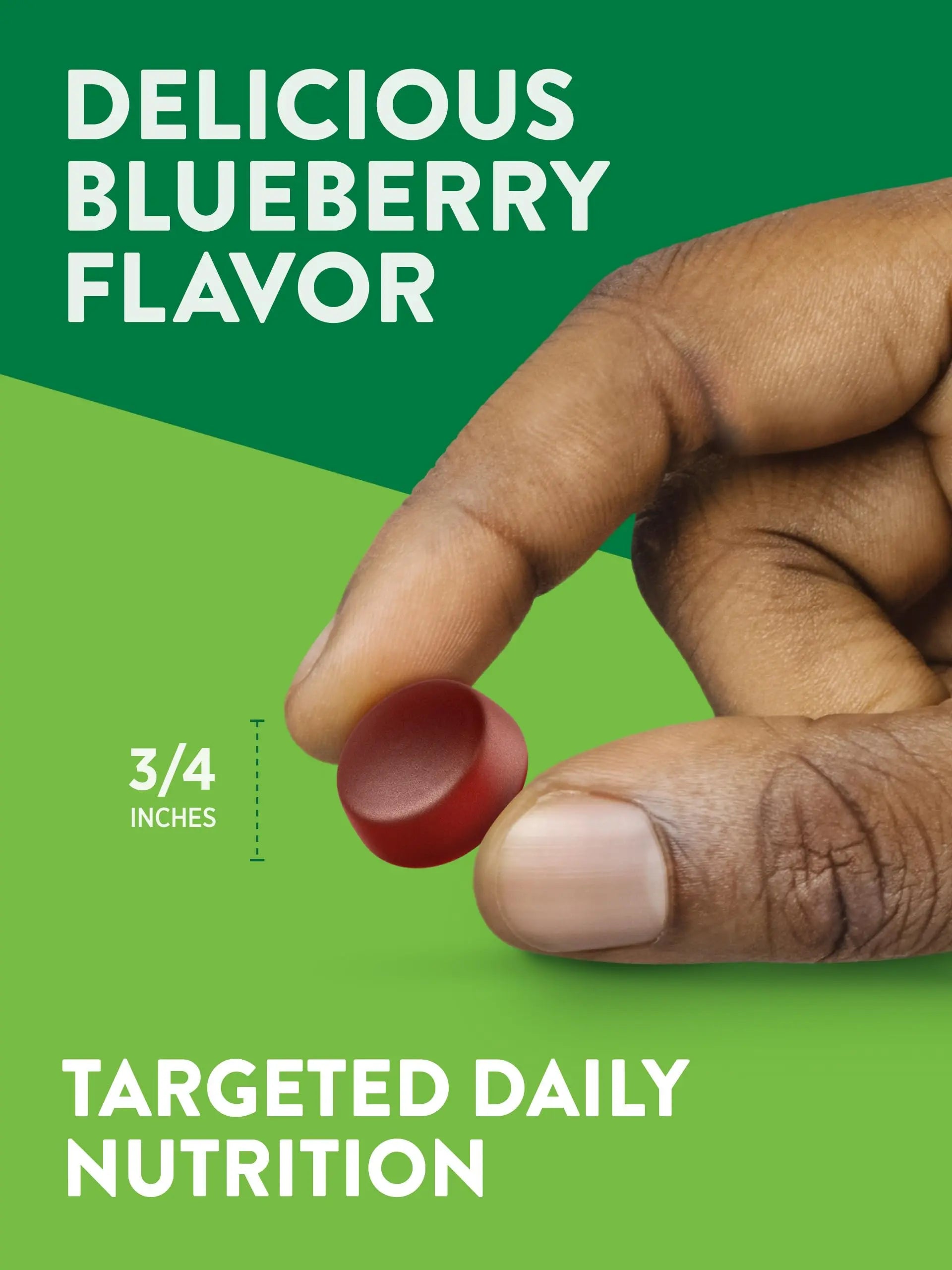 Nature's Truth Multivitamin for Men Gummies | 70 Count | Blueberry Flavor | with B12, D3 & Zinc | Nature's Truth