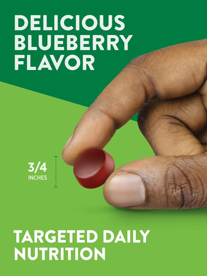 Nature's Truth Multivitamin for Men Gummies | 70 Count | Blueberry Flavor | with B12, D3 & Zinc | Nature's Truth
