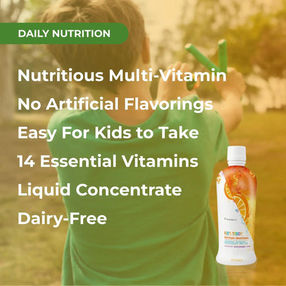 Youngevity Kid's Toddy™ - Mega Multivitamin for Kids & Children Age 2+ - 14 Vitamins, 10 Minerals, Phytonutrient Blend Youngevity