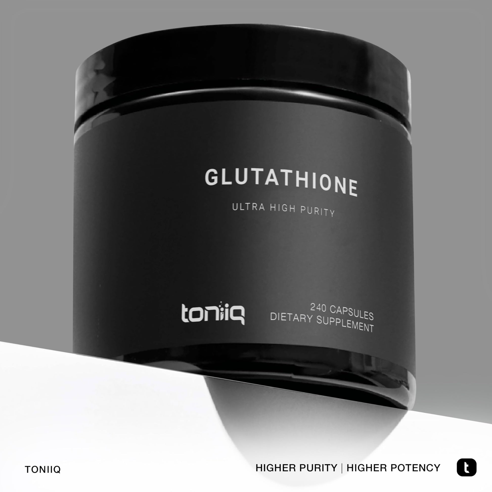 Toniiq Ultra High Strength Glutathione Capsules - 1000mg Concentrated Formula - 98%+ ToniiqBuy Supplements Australia
