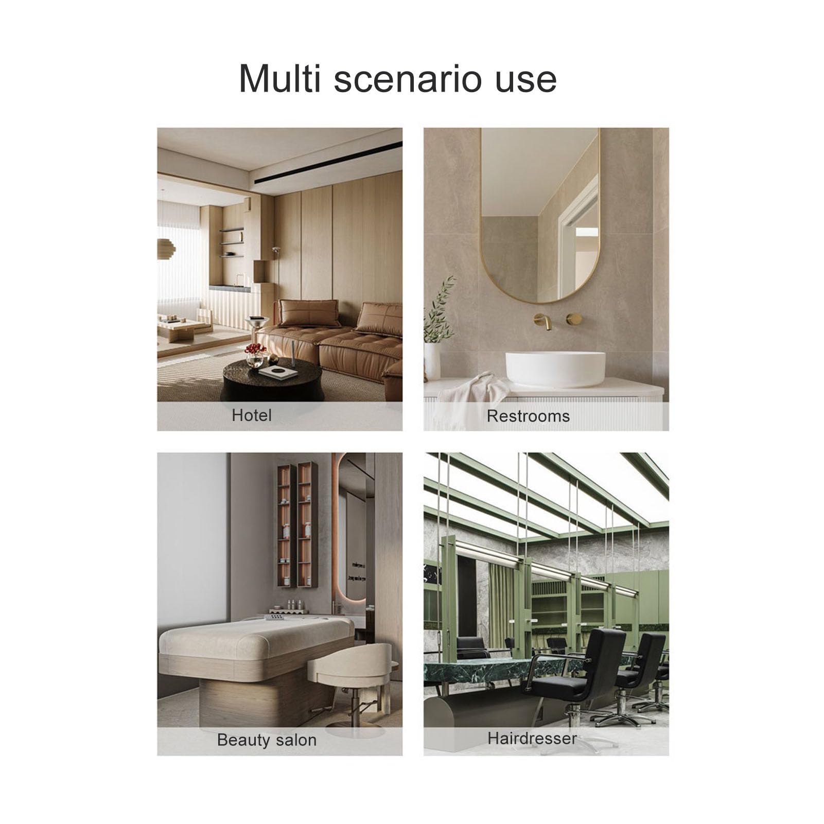 100ml Efficient Automatic Aroma Diffuser, Mini Essential Oil Diffuser Adjustable App Control Plug TOPINCNBuy Supplements Australia