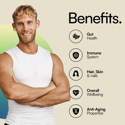 Heylo Premium Colostrum Powder – 100% Pure, Grass-Fed Bovine 40% IgG Supplement, Natural Gut Health Bloating Immunity Skin & Hair, Muscle Recovery, Rich in Immunoglobulins, 60 Servings Heylo HealthBuy Supplements Australia