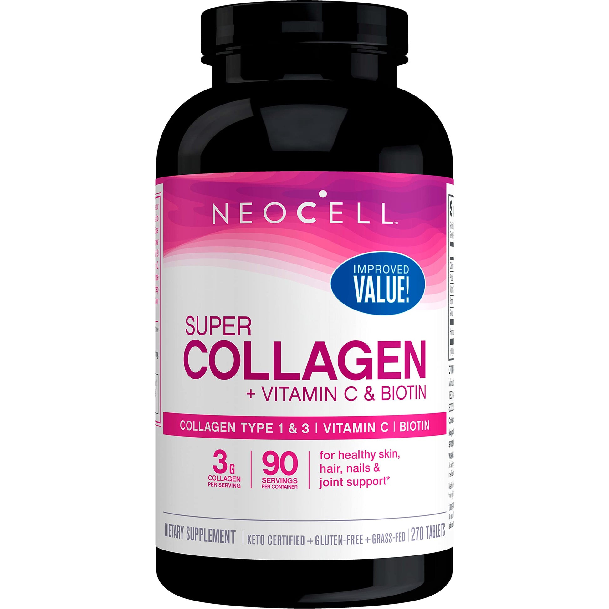 NeoCell Super Collagen Powder, 10g Collagen Peptides per Serving & Super Collagen NeoCellBuy Supplements Australia