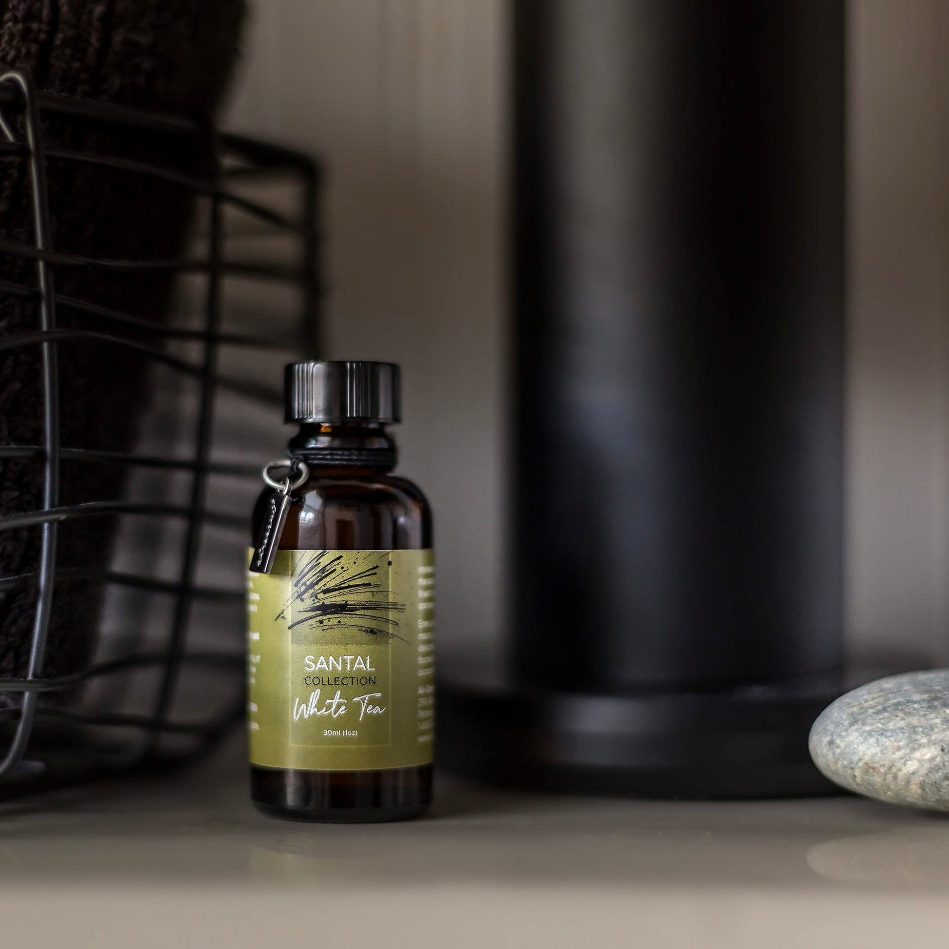 Santal White Tea Diffuser Oil - Air-Scent Aroma and Essential Oil Blend for Aromatherapy Diffusers - 30 Milliliter Air-ScentBuy Supplements Australia