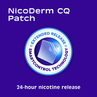 NicoDerm CQ Step 1 Nicotine Patches to Quit Smoking, 21mg, Stop Smoking NicoDermBuy Supplements Australia