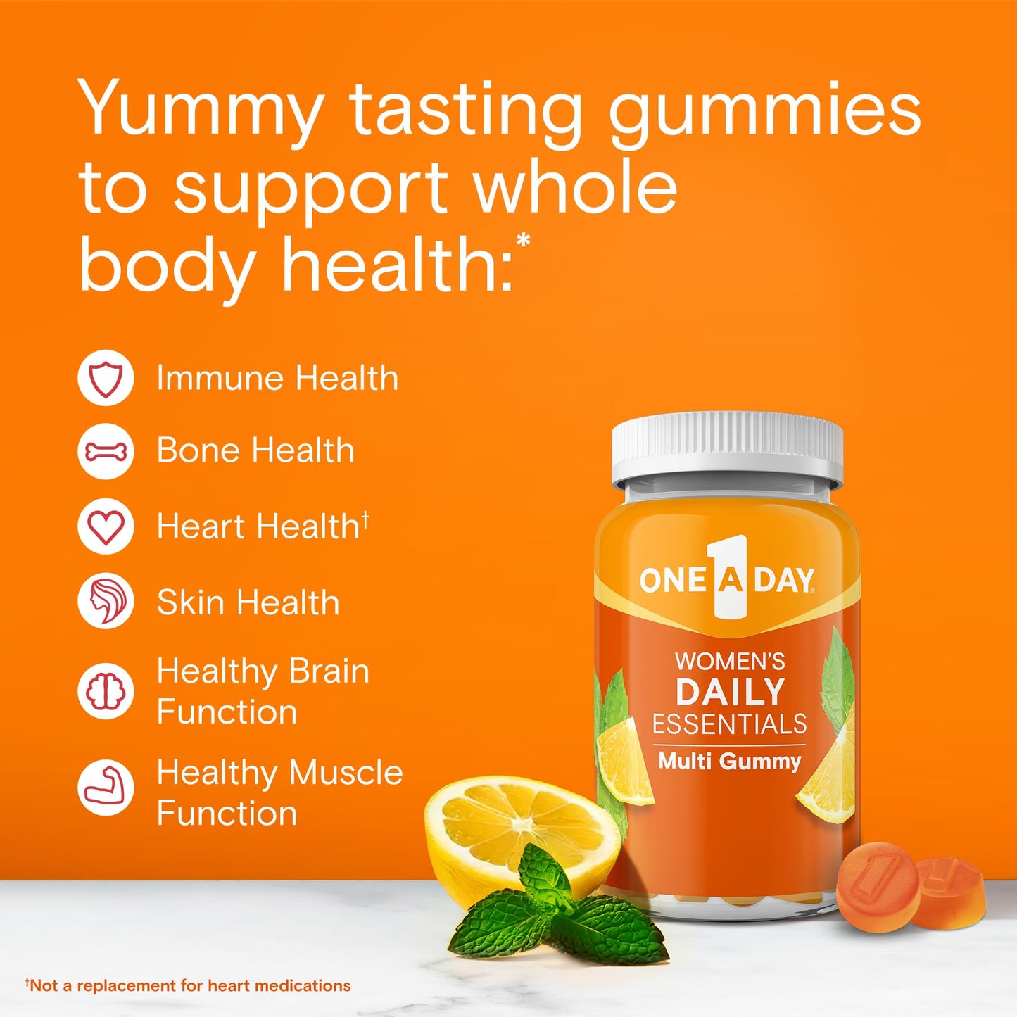 One A Day Women’s Daily Essentials Multivitamin Gummies, Multivitamin for Women, Zinc, Immune Support ONE A DAYBuy Supplements Australia