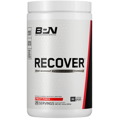 BARE PERFORMANCE NUTRITION BPN Strong Multi-Vitamin 30 Day Supply + Recover Post-Workout Muscle Recovery Drink Mix BARE PERFORMANCE NUTRITION