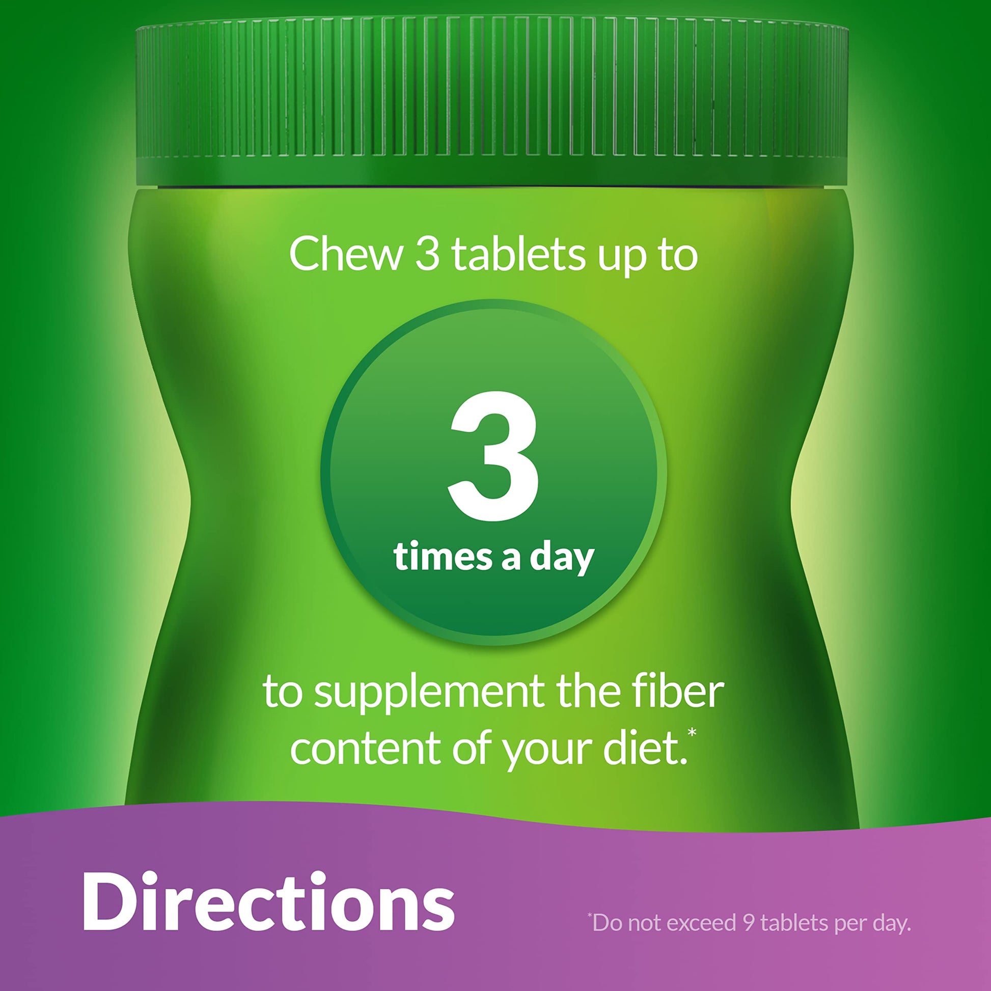 Benefiber Chewable Prebiotic Fiber Supplement Tablets for Digestive Health, Assorted Fruit Flavors BenefiberBuy Supplements Australia