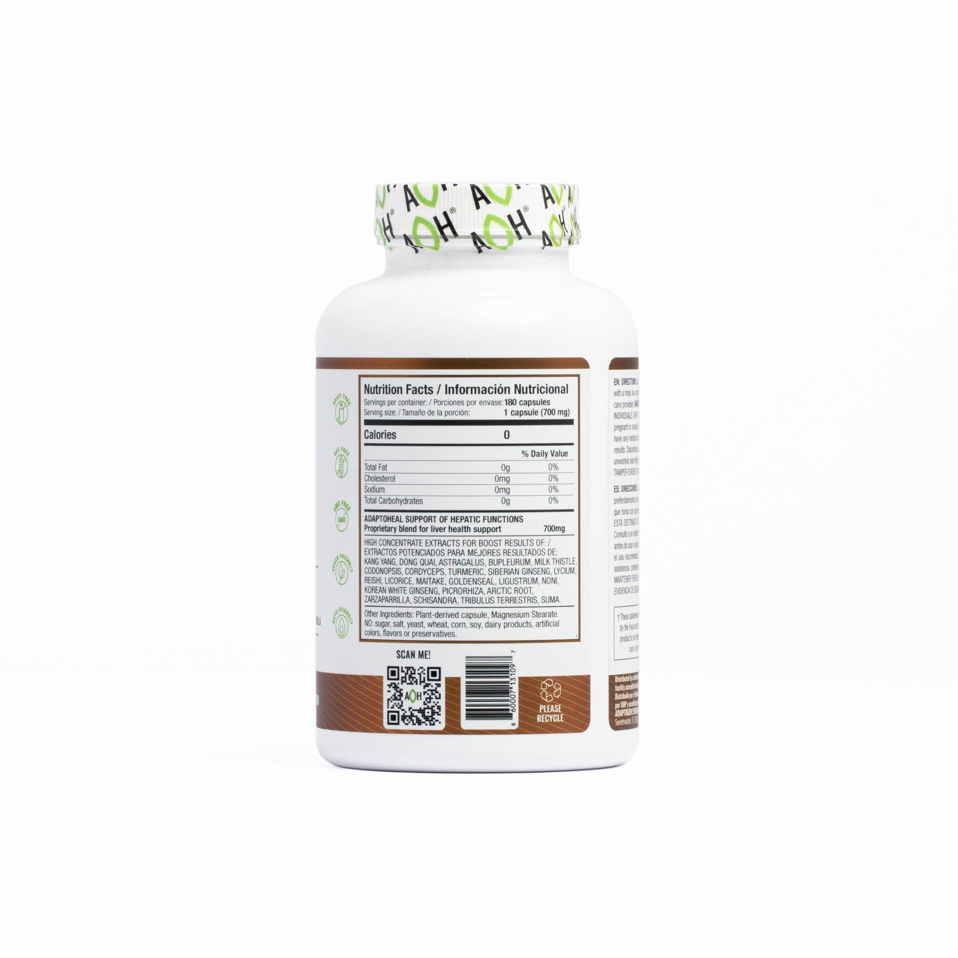 ADAPTOHEAL Milk Thistle, Turmeric and Astragalus Complex – Liverheal Herbal Liver Cleanse and Detox Formula with Artichoke and Schisandra Extracts – High-Potency Plant Blend (180 Capsules) ADAPTOHEALBuy Supplements Australia