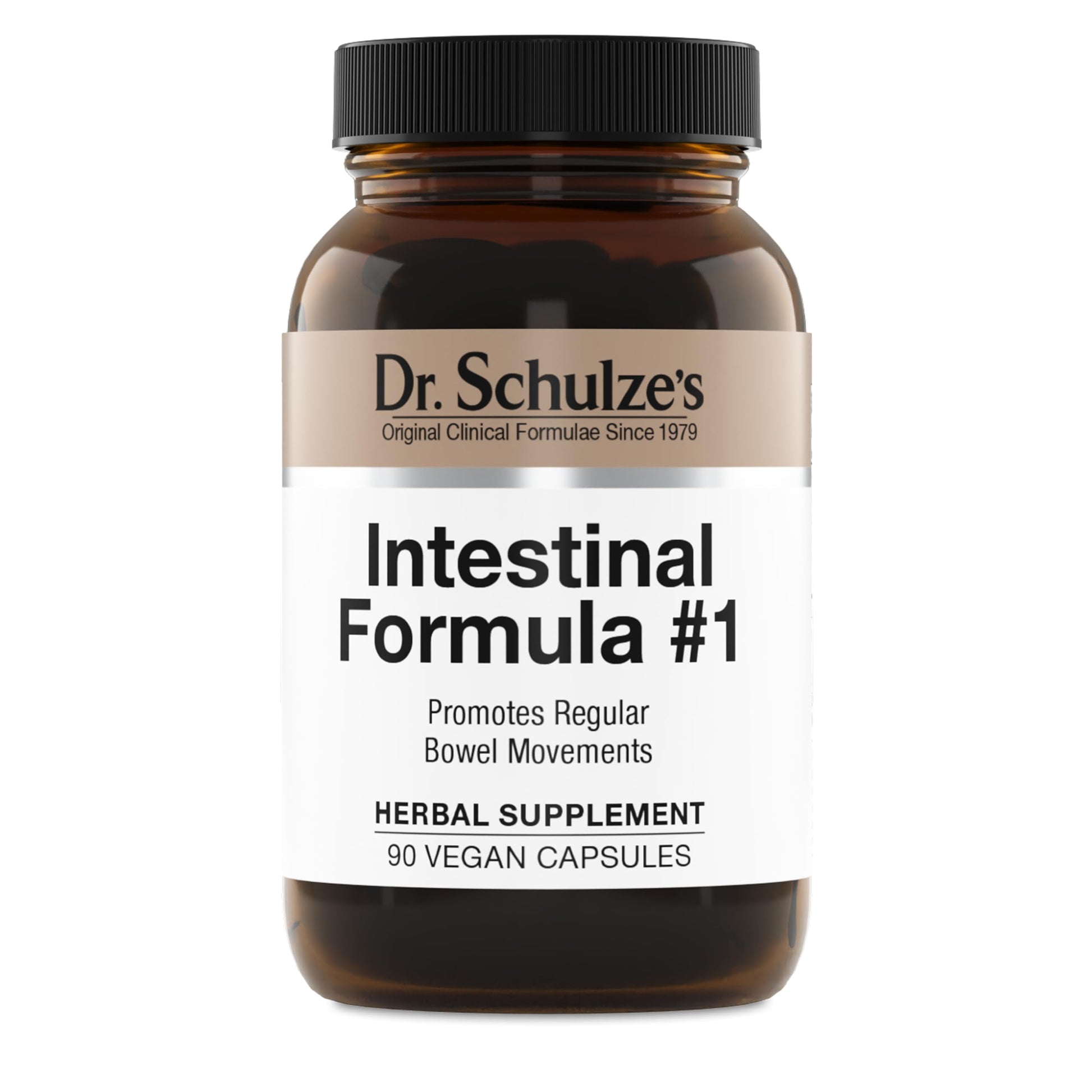 Dr. Schulze's Intestinal Formula #1 - Bowel Movement Supplement for Colon Health Support - Bloating & Constipation Aid - Intestinal Cleanse - All-Natural - Plant-Based - Vegan - 90 Count Dr. Schulze'sBuy Supplements Australia