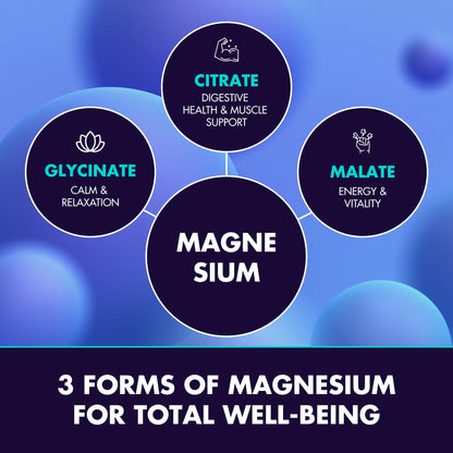 Magnesium Glycinate 2150MG Gummies for Women and Men, High Absorption Magnesium Glycinate, Citrate, Malate Gummies for Adults & Kids, Sleep Support, Sugar Free, Vegan, 60 Chews, Orange Secret ElementBuy Supplements Australia