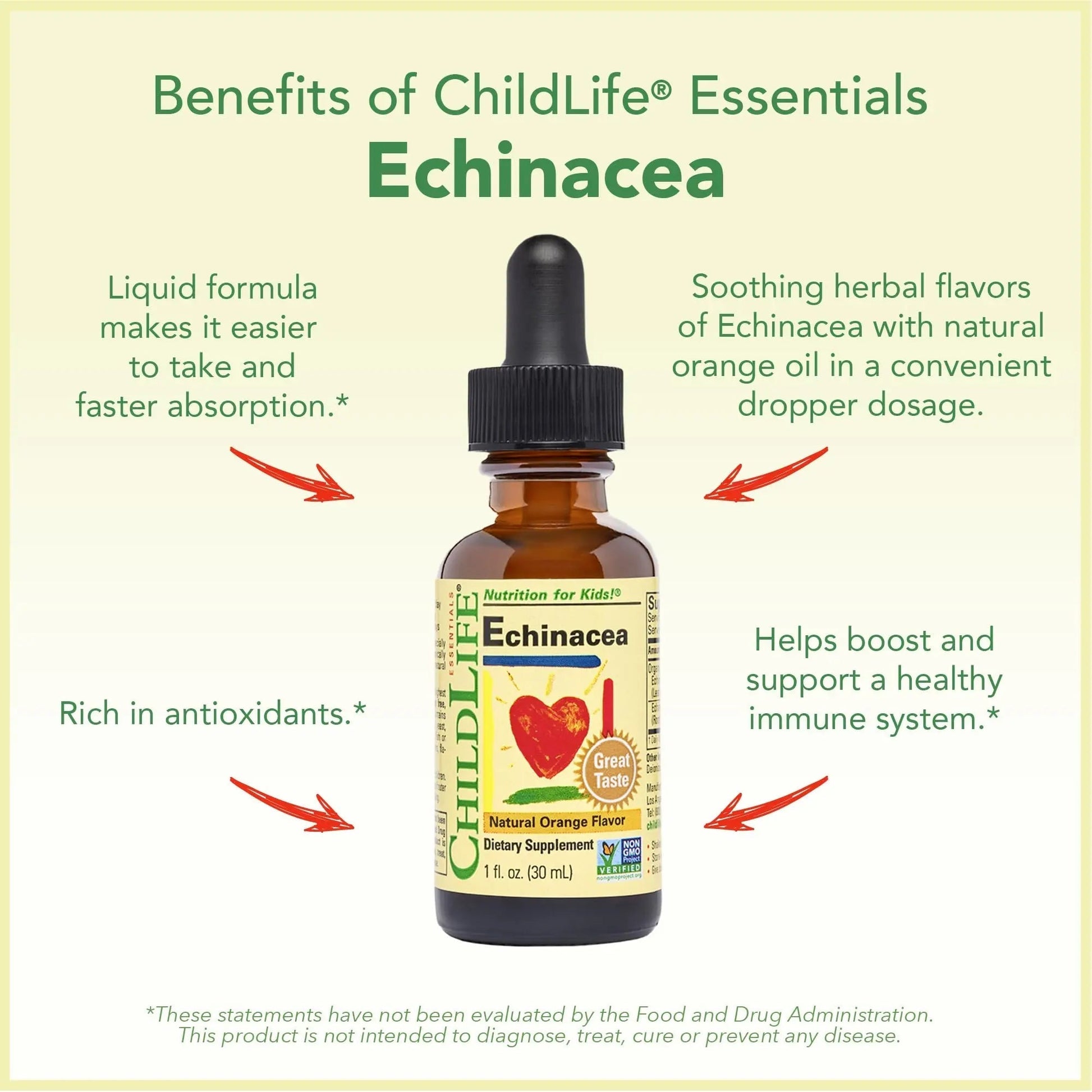 CHILDLIFE ESSENTIALS Immune Support 3-Pack - Liquid Vitamin C, First Defense, and Echinacea - Immune Boosting Supplements CHILDLIFE ESSENTIALSBuy Supplements Australia