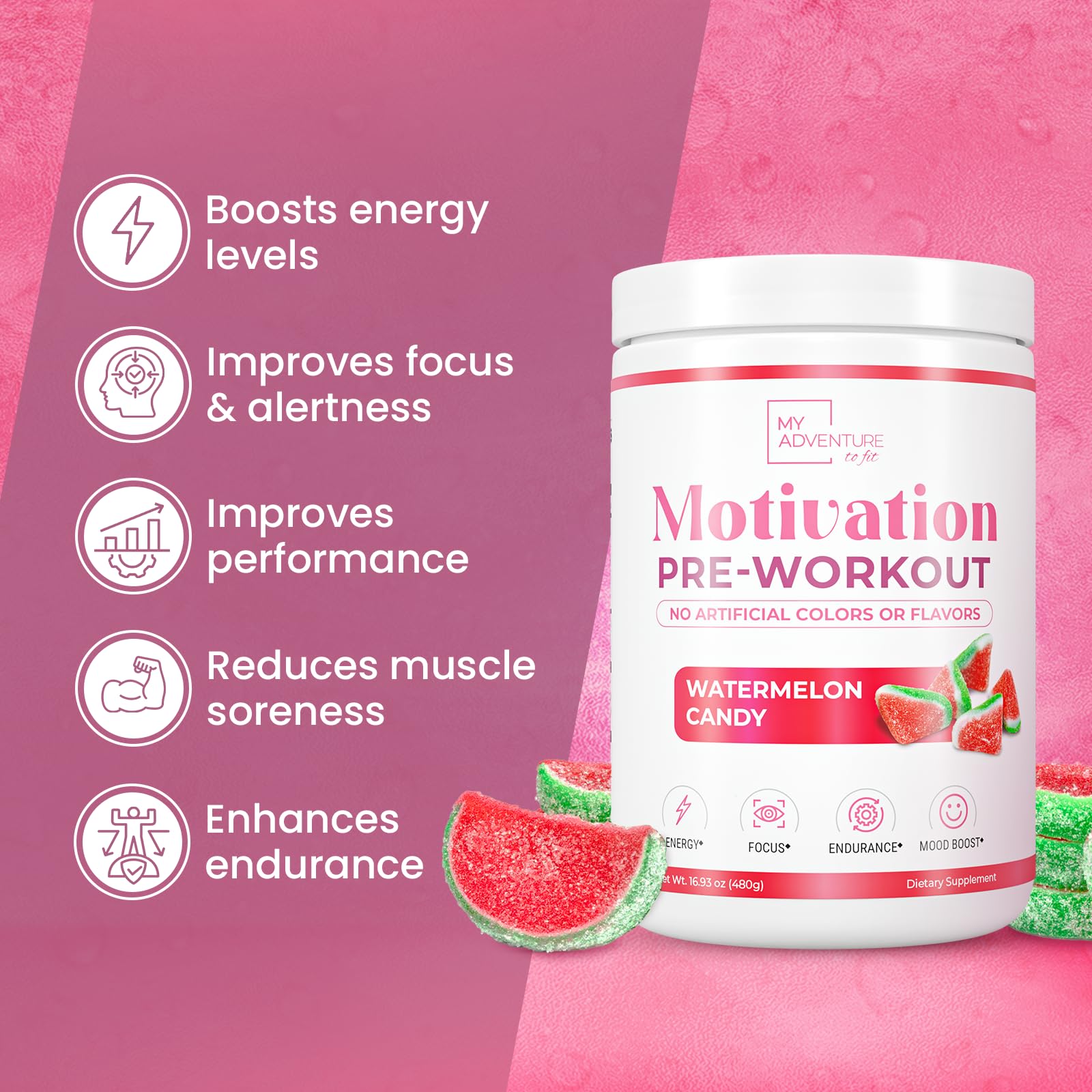 Pre Workout Powder for Men - Gluten Free Preworkout with Creatine for Muscle Endurance My Adventure to FitBuy Supplements Australia