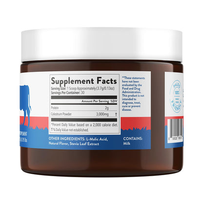 Equip Foods Core Colostrum - 100% Grass Fed Colostrum Powder 3,000mg, 40% IgG EquipBuy Supplements Australia