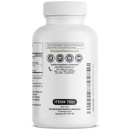Bronson Milk Thistle Silymarin Marianum & Dandelion Root Liver Health Support BronsonBuy Supplements Australia