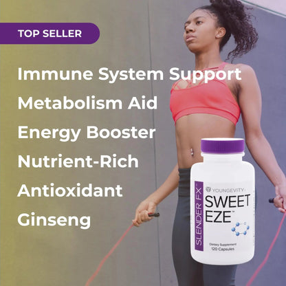 Youngevity Sweet eze 120 Capsules YoungevityBuy Supplements Australia