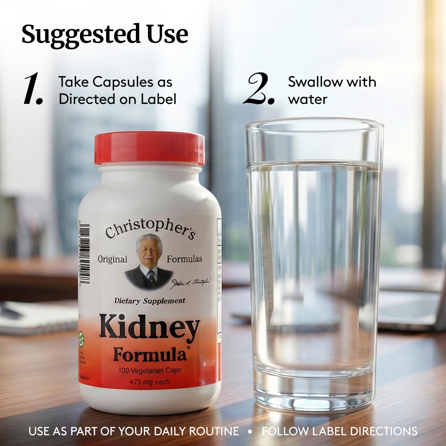Christopher's Original Formulas Kidney Formula - Kidney Cleanse Detox & Repair Formula - Herbal Blend for Kidney Support Christopher's Original FormulasBuy Supplements Australia