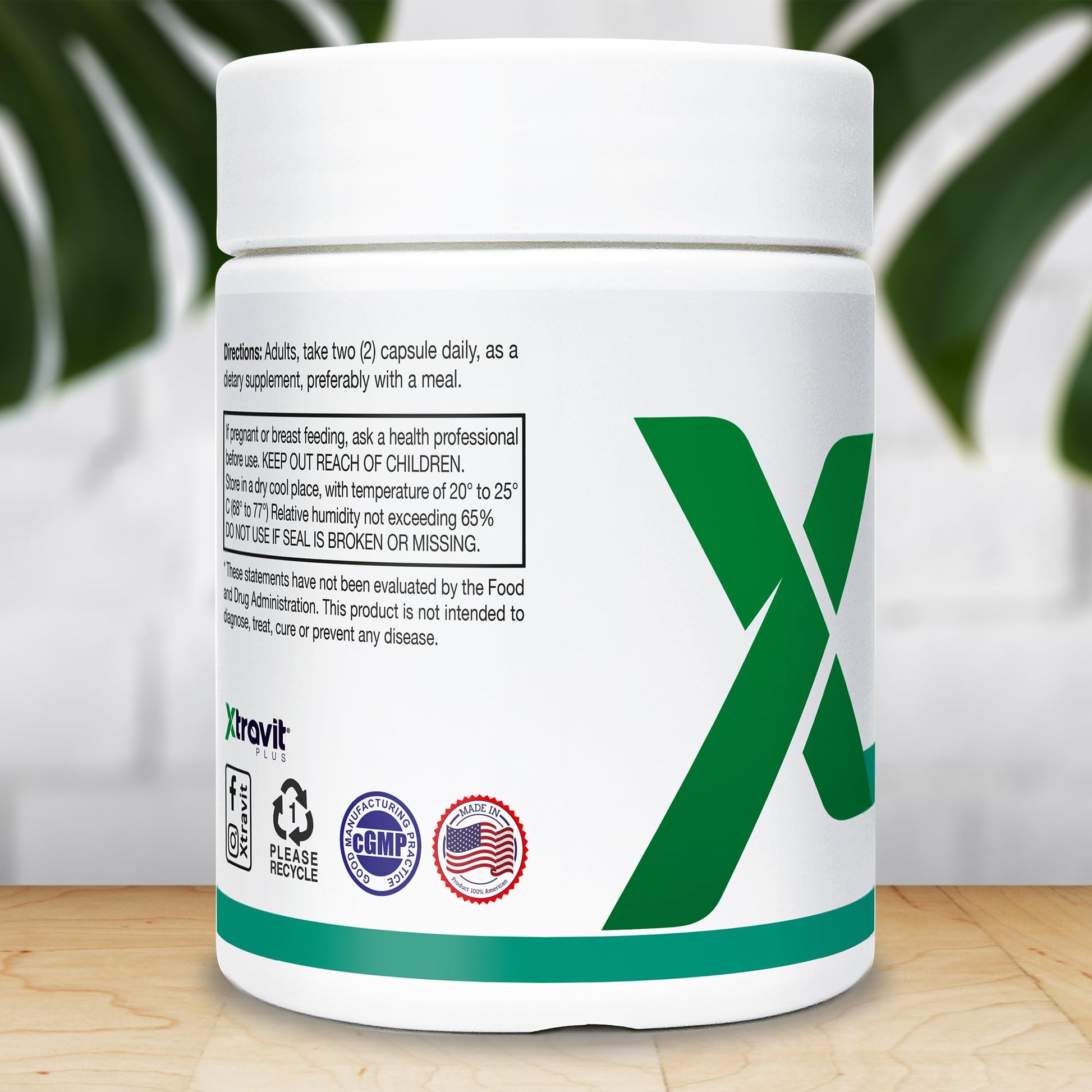 Xtravit Zinc Plus Vitamin C + D3 Supplement – Natural Immune Defense Supplements for Men & Women - May Support Skin, Energy, Bones, & Overall Wellness - Non-GMO, Gluten-Free, No Fillers, 60 Capsules XtravitBuy Supplements Australia